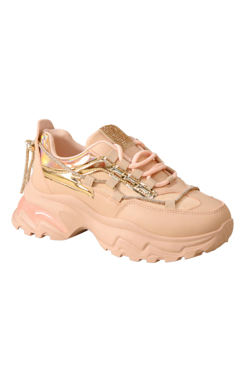 IVACHY Womens Chunky Sneakers 2376 PINK