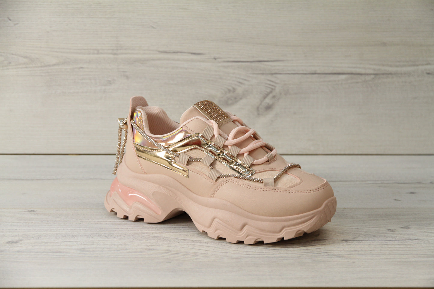 IVACHY Womens Chunky Sneakers 2376 PINK
