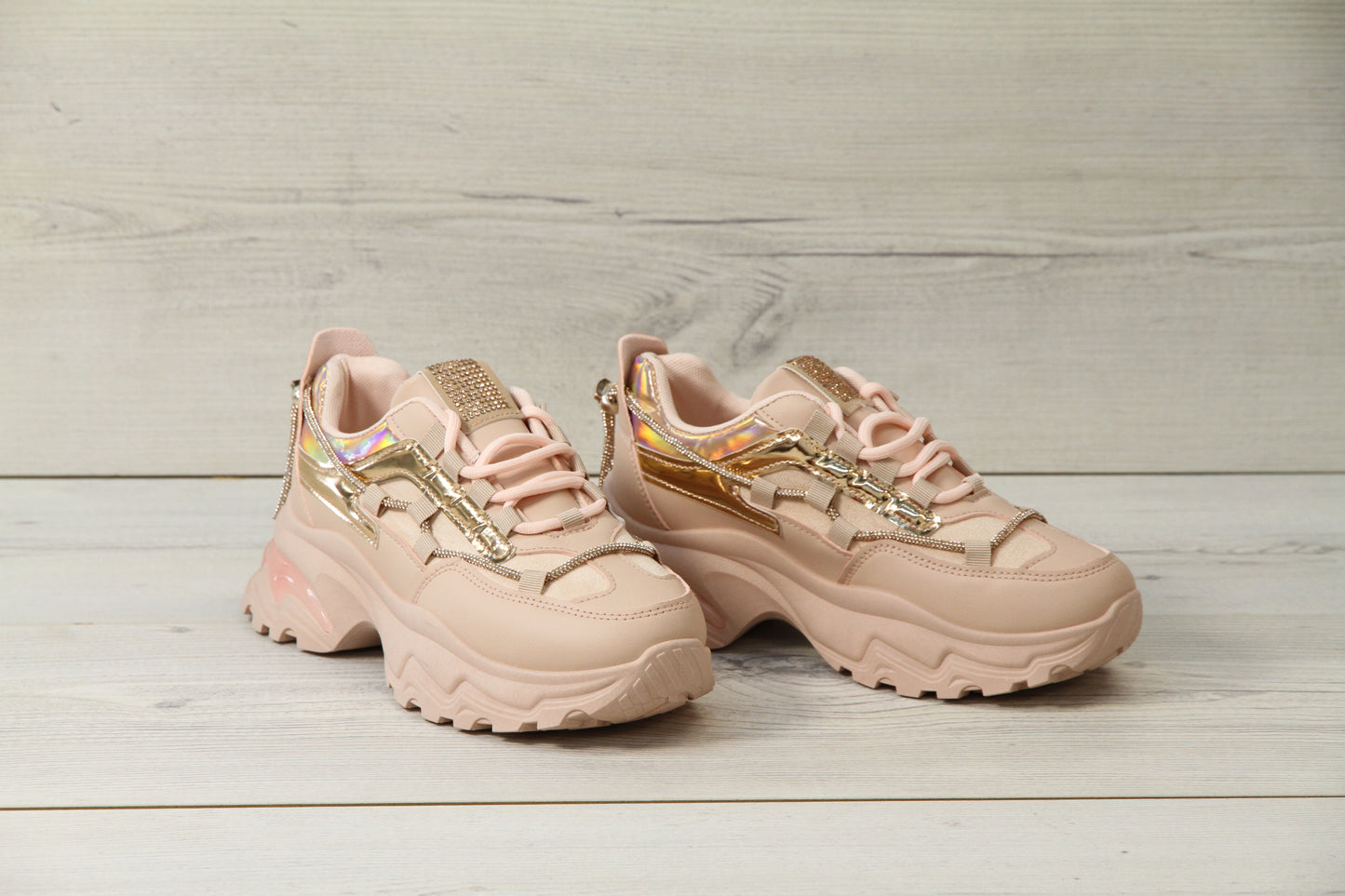 IVACHY Womens Chunky Sneakers 2376 PINK