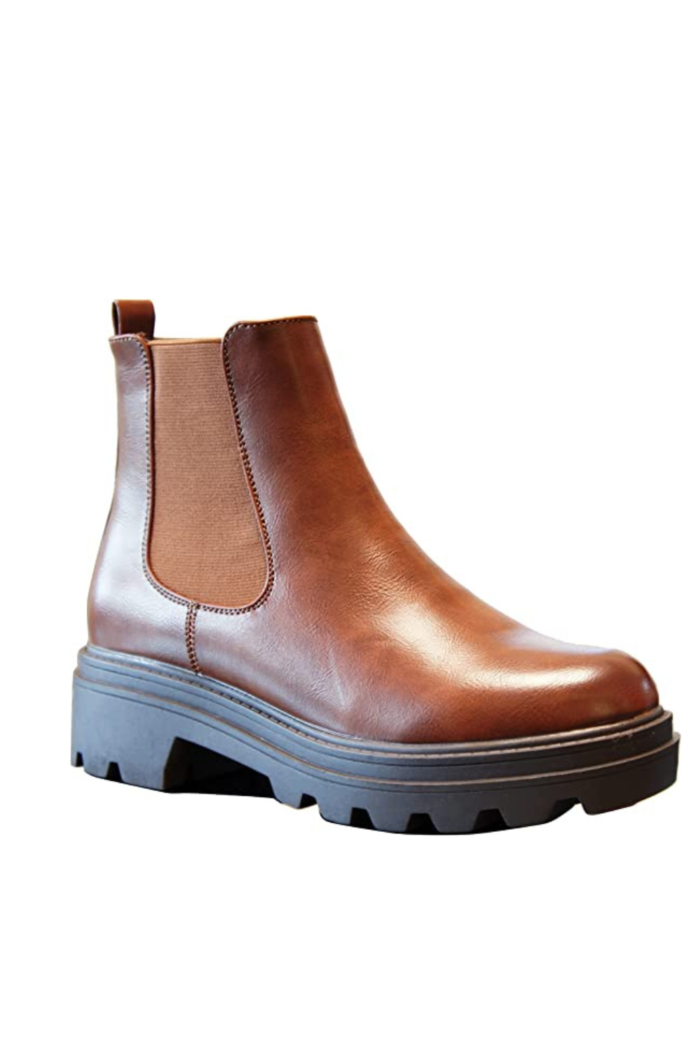 Womens cognac 2025 chelsea boots