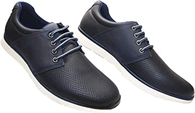 Men's Casual Shoes, Smart Business Work Office Blue A1880