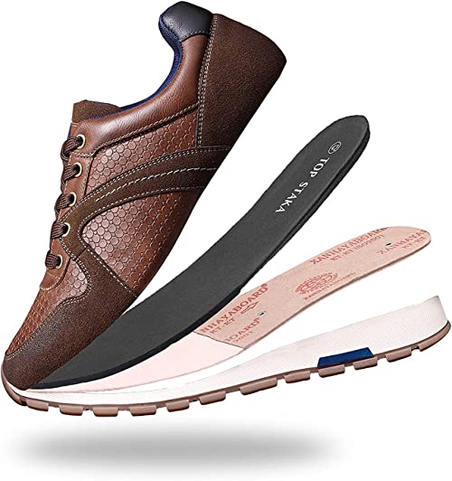 Men's Casual Shoes Trainers Classic Business Tan A1873