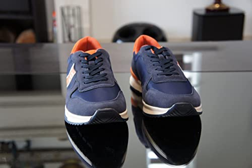 Men's Casual Shoes Trainers Blue A2189