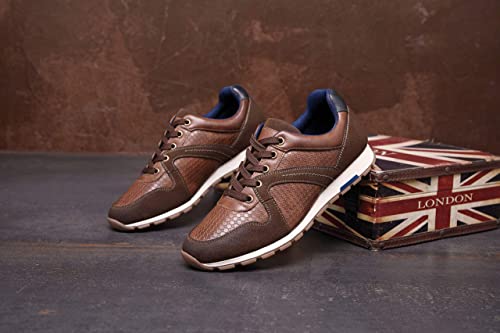 Men's Casual Shoes Trainers Classic Business Tan A1873