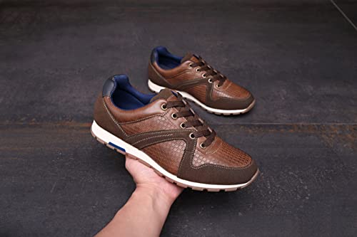 Men's Casual Shoes Trainers Classic Business Tan A1873