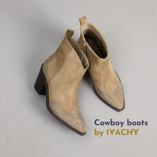 IVACHY Best Selling Cowboy boots A2376