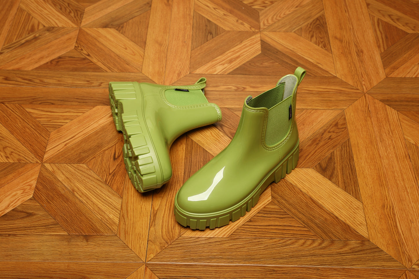 IVACHY Women's Wellies Boots - Fashion Ankle boots for ladies- Chelsea Booties - Waterproof Rain Boots Wellingtons Boota BG-592 / BG-595