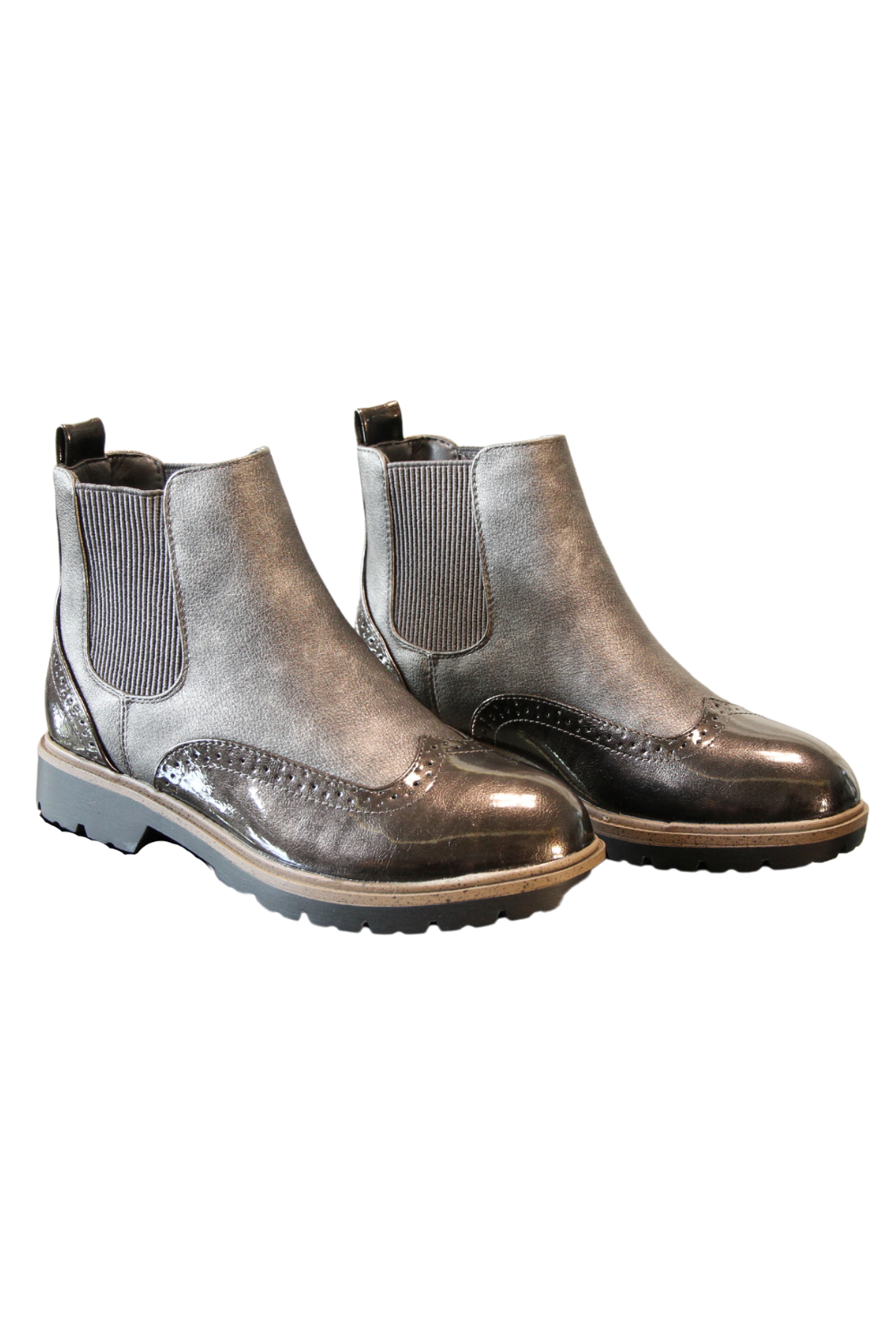 Women Chelsea Boots - Classic Style A89971 GREY