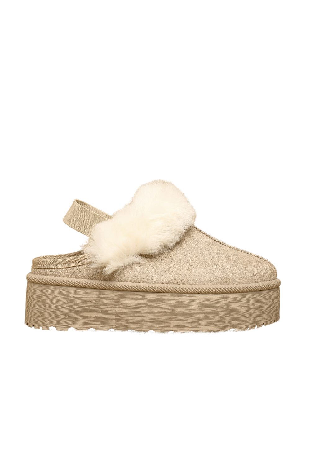 IVACHY Women cozy platform slipper with strings 2332