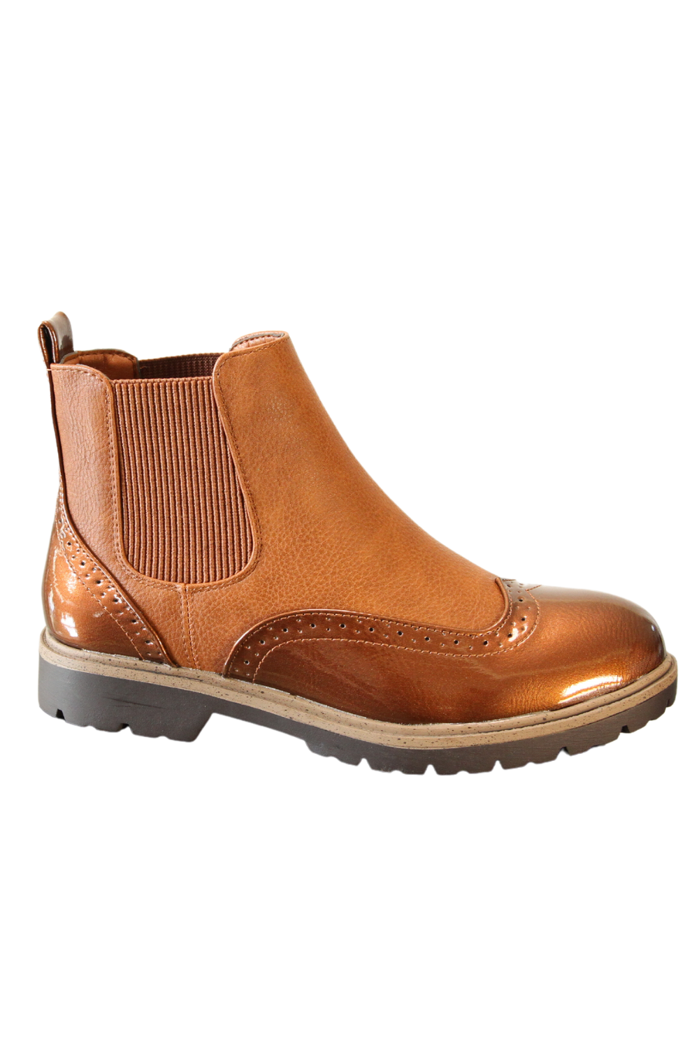 Women Chelsea Boots - Classic Style A89971 TAN