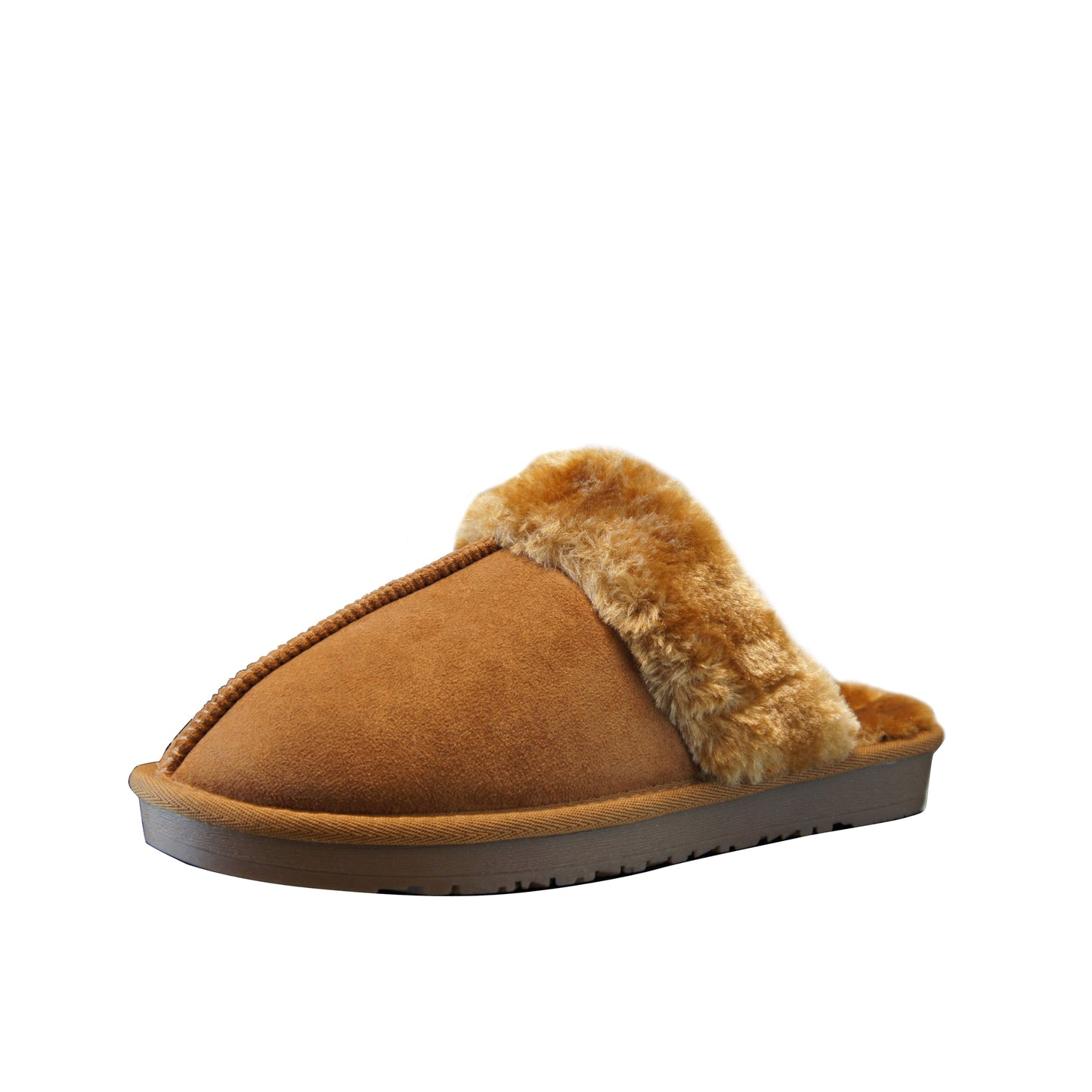 Womens Cozy Slippers Winter A9032 TAN