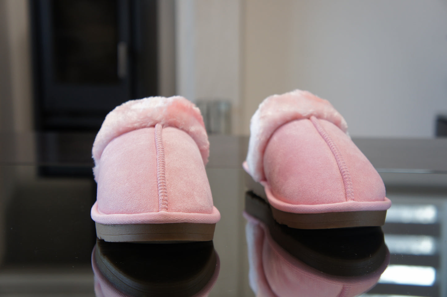 Womens Cozy Slippers Winter A9032 PINK