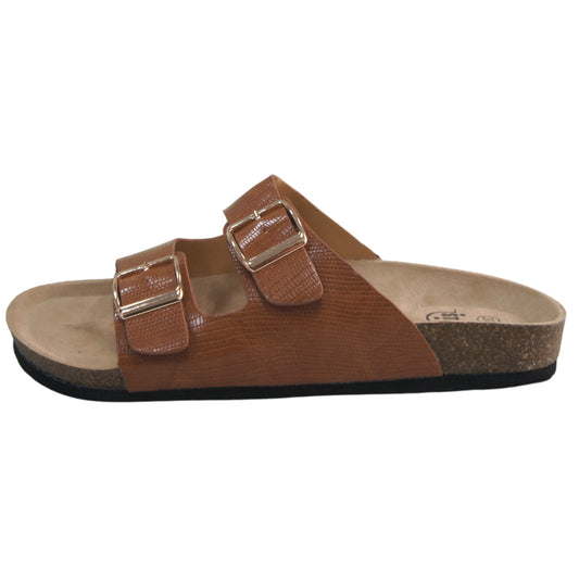 Women Summer Slip On Slide Sandals Camel BG2311