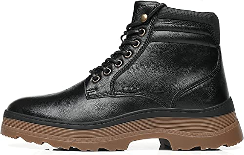 Men's Winter Boots Fur Lining Interior Style A2261 Black