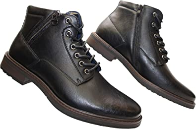 Mens black ankle outlet boots