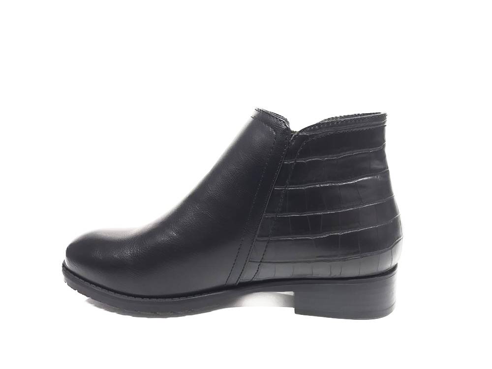 Women Zip Ankle Boots Black A89961