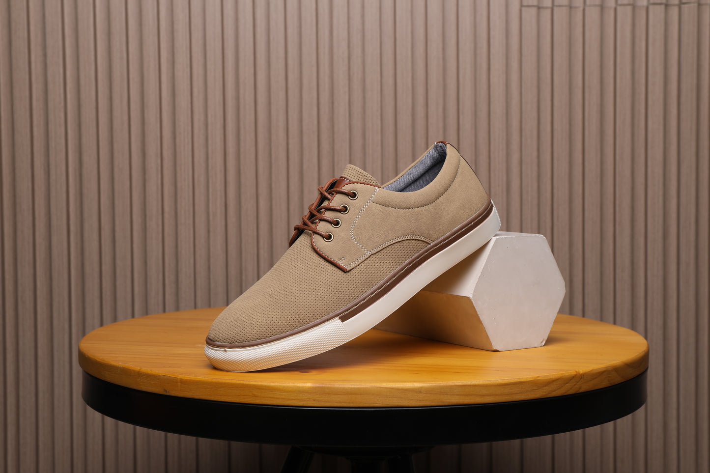 Men's Casual Shoes Smart Business Work Office Beige A2266